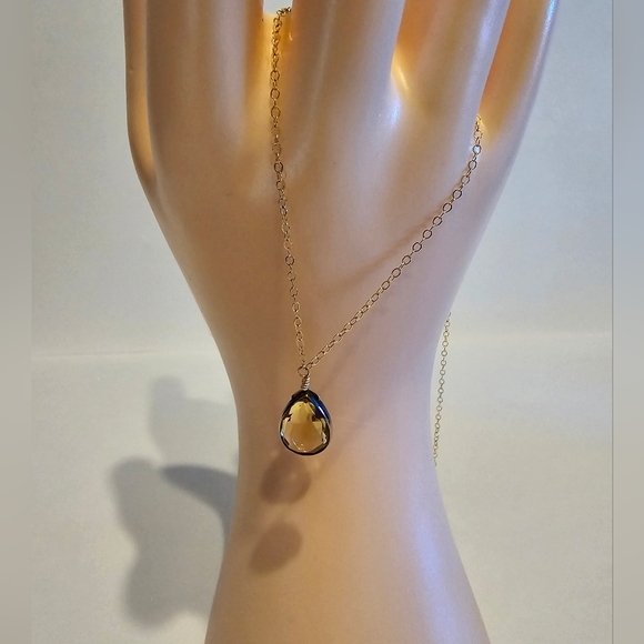 Citrine necklace - Picture 5 of 12